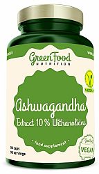 GreenFood Ashwagandha Extract 10 % Withanolides 90 kapsúl