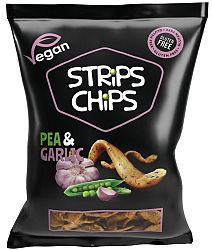 Strips Chips Hrachové cesnak 80 g